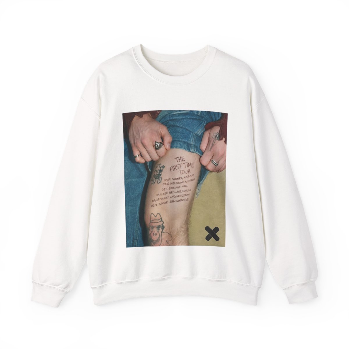 The Kid LAROI The First Time Hoodie Rapper Tour Merch Casual Long Sleeve Hoodies - Official Sweatshirts merchandise